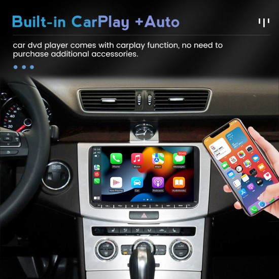 Skoda, Seat, Volkswagen Android Head Unit Free Apple Car Play