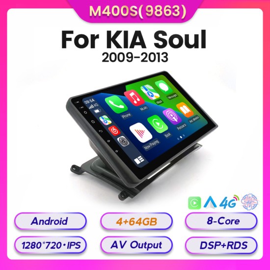  KIA Soul 2009 -2013 Android Head Unit Free Apple Car Play