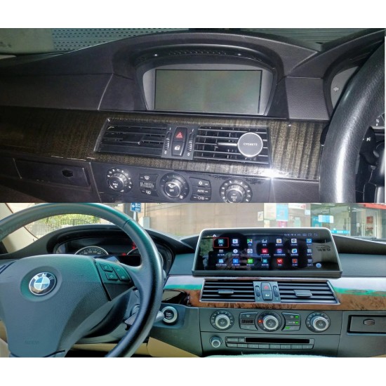 BMW 5 Serie E60/E61 (2004-2010) Android head unit 10.25" Inch