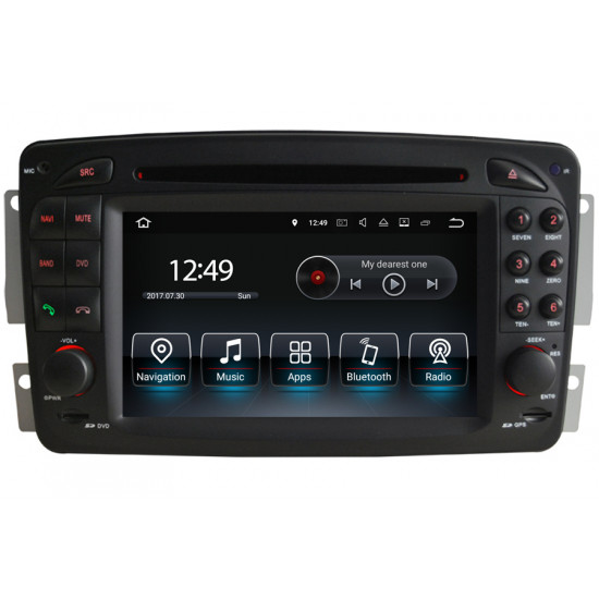 Mercedes-Benz A/C/CLK/E/G/M/ML/S Android Head Unit