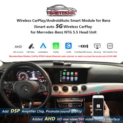 Car Play / Android Auto module for All Mercedes Benz cars with NTG 5.5