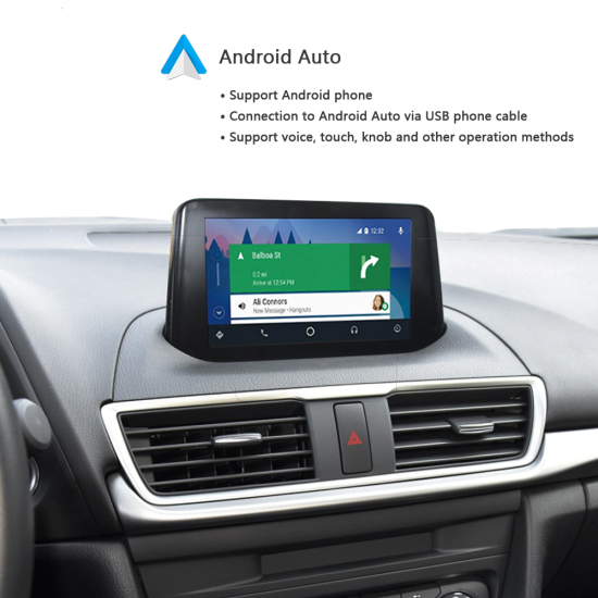 Car Play / Android Auto for Mazda Angsela 2013-2019