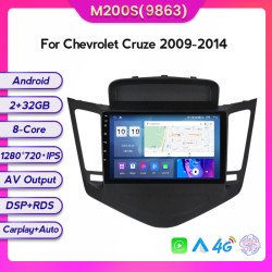 Chevrolet Cruze 2009-2014 Android Head Unit with free wireless Apple Car Play