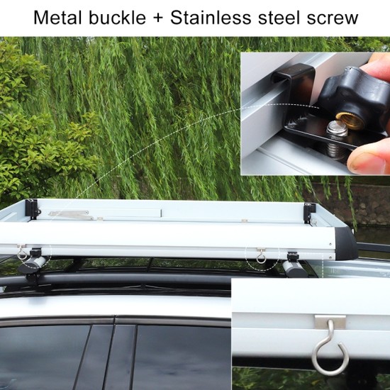 Multi-functional Car Styling Roof Top Carrier Cargo Luggage Box Travel Luggage Holder Foldable Table