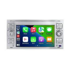 Ford Focus Mondeo C-MAX S-MAX Galaxy II Kuga Android Head Unit with free wireless Apple Car Play