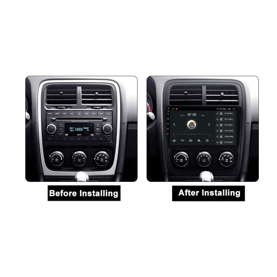 Dodge Caliber 2009-2011 Android Head Unit with free wireless Apple Car Play