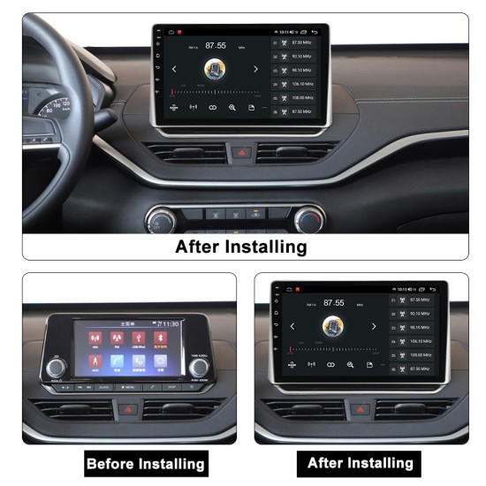 Nissan Altima L34 2018 - 2020 Android Head Unit with free wireless Apple Car Play