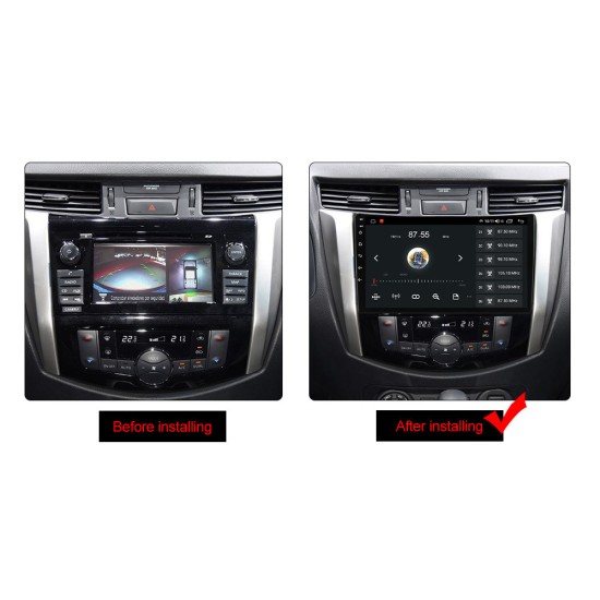 Nissan Navara NP300 2011-2016 Android Head Unit with free wireless Apple Car Play