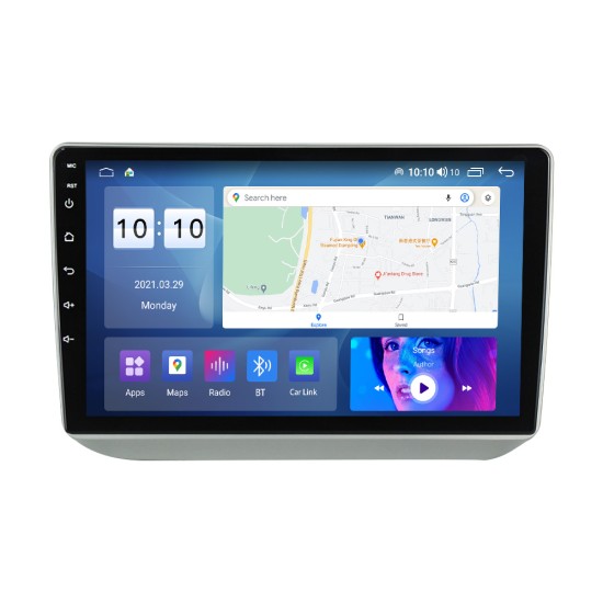 Skoda Fabia 2 2007-2014 Android Head Unit with free wireless Apple Car Play