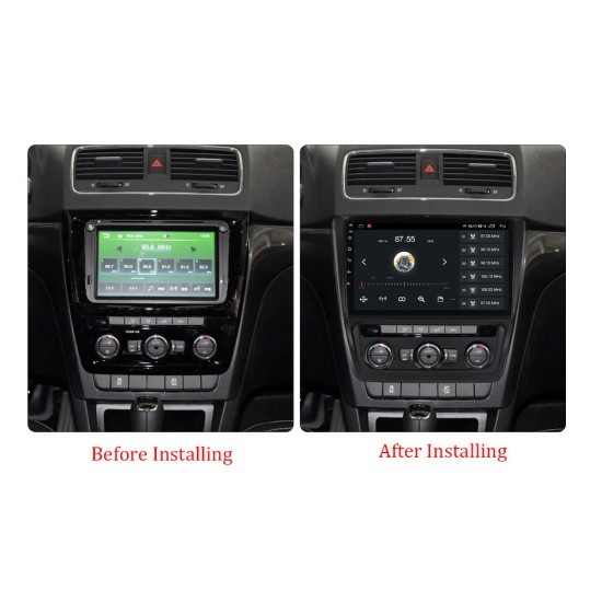Skoda Yeti 5L 2009 - 2014 Android Head Unit with free wireless Apple Car Play