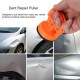 2 PCS Mini Car Dent Repair Puller Suction Cup Bodywork Panel Sucker Remover Tool(Orange)