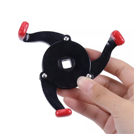 60-95mm Auto Car Repair Three Jaw Oil Filter Wrench Tool 