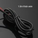 Motorcycle Dual USB Mobile Phone Charger 5V 3A Fast Charging(Black)