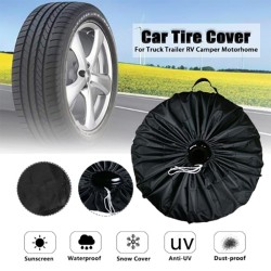 4PCS/Set L Waterproof and Dustproof Car Spare Tire Cover Tire Protector