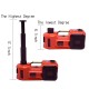 3 In 1 Car Electric Jack Air Pump Electric Wrench Maintenance Tools Set(Red)