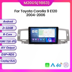 Toyota Auris 2006-2011 Android Head Unit with free wireless Apple Car Play