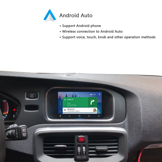 Car Play / Android Auto for Volvo XC60, S60, V60, XC70, V70, V40 2011-2014