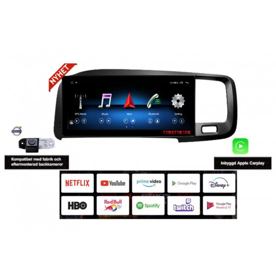 Volvo S60 V60 2011-2017 Android Head Unit