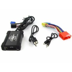 Audi USB-adapter for Audi A2, A3, A4, A6, A8 and TT with mini ISO Cable